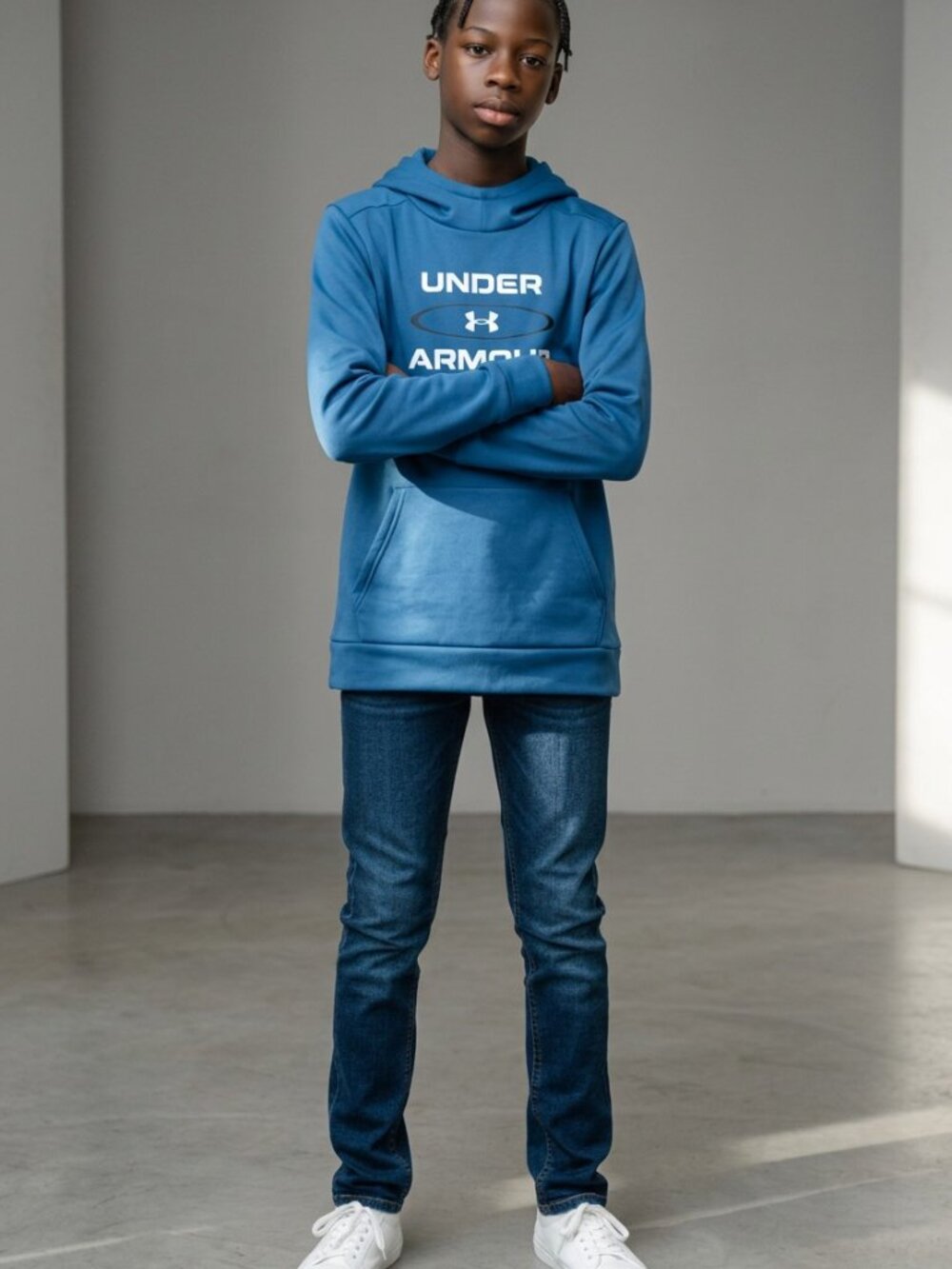 Under Armour Blue Kids Hoodie